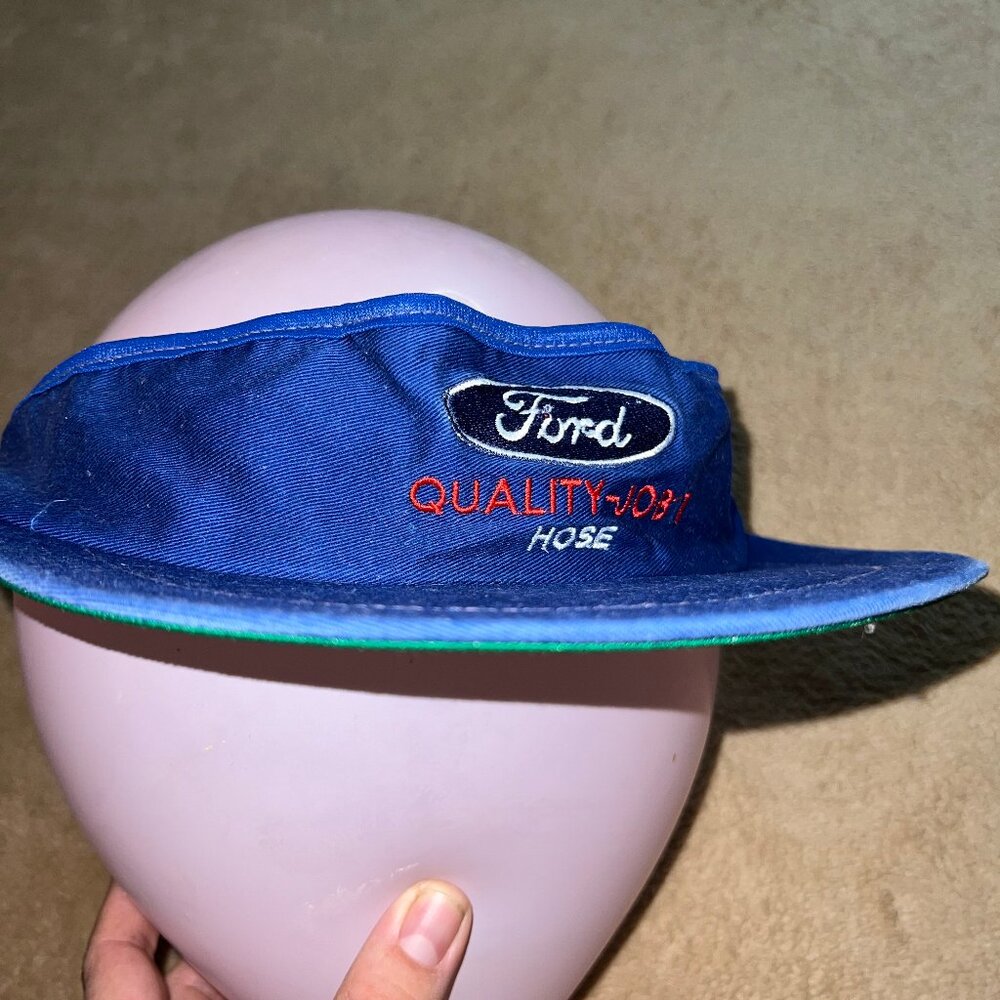 Vintage Ford‎ Blue Oval Logo Visor Quality - Job 1 Hose